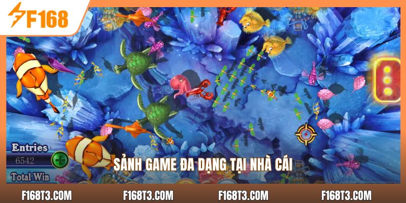 Sảnh game đa dạng tại nhà cái